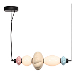 Подвесной светильник фигруный с керамическими элементами 18W LED Fragrant Light варинант исполнения - 1 | Loft Concept во Владивостоке