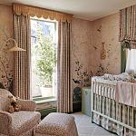 Обои ручная роспись Cecily pink варинант исполнения - 3 | Loft Concept во Владивостоке