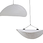 Подвесной светильник с белыми плафонами в форме облака Диаметр 60+60 см Cloud Junction варинант исполнения - 2 | Loft Concept во Владивостоке