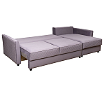 Диван трехместный раскладной Giorgio Sofa серый варинант исполнения - 4 | Loft Concept во Владивостоке