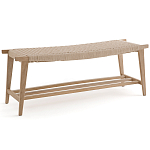 Деревянная банкетка из массива дуба Mia Oak Banquet варинант исполнения - 1 | Loft Concept во Владивостоке