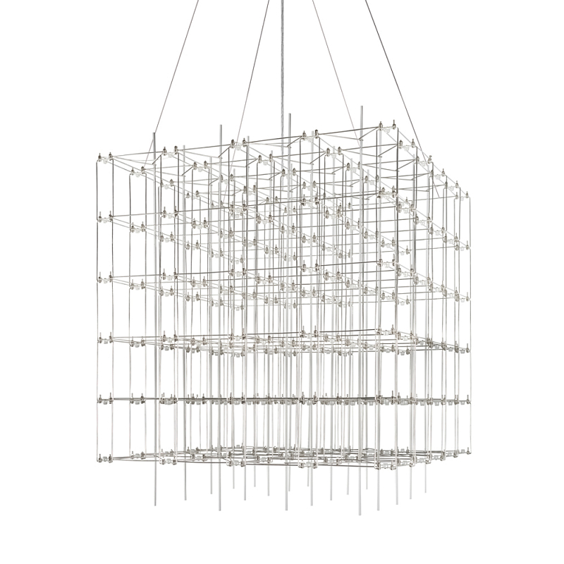 Подвесной светильник Fascinating Matrix Хром во Владивостоке | Loft Concept 