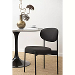 Стул мягкий Alfie Chair черный варинант исполнения - 7 | Loft Concept во Владивостоке