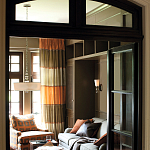 Люстра подвесная с белым тканевым цилиндрическим абажуром и декоративными шарами Hinkley варинант исполнения - 3 | Loft Concept во Владивостоке