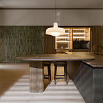 Кухонный гарнитур из натурального камня и дерева INTERSECTION Dada Engenereed Kitchen варинант исполнения - 8 | Loft Concept во Владивостоке