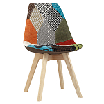 Стул с обивкой в стиле пэчворк Arvika варинант исполнения - 1 | Loft Concept во Владивостоке