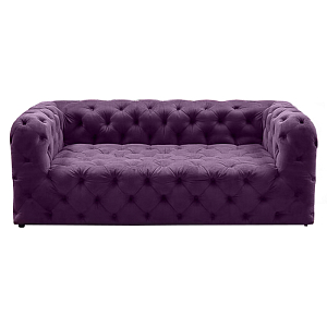 Диван Soho tufted purple velor