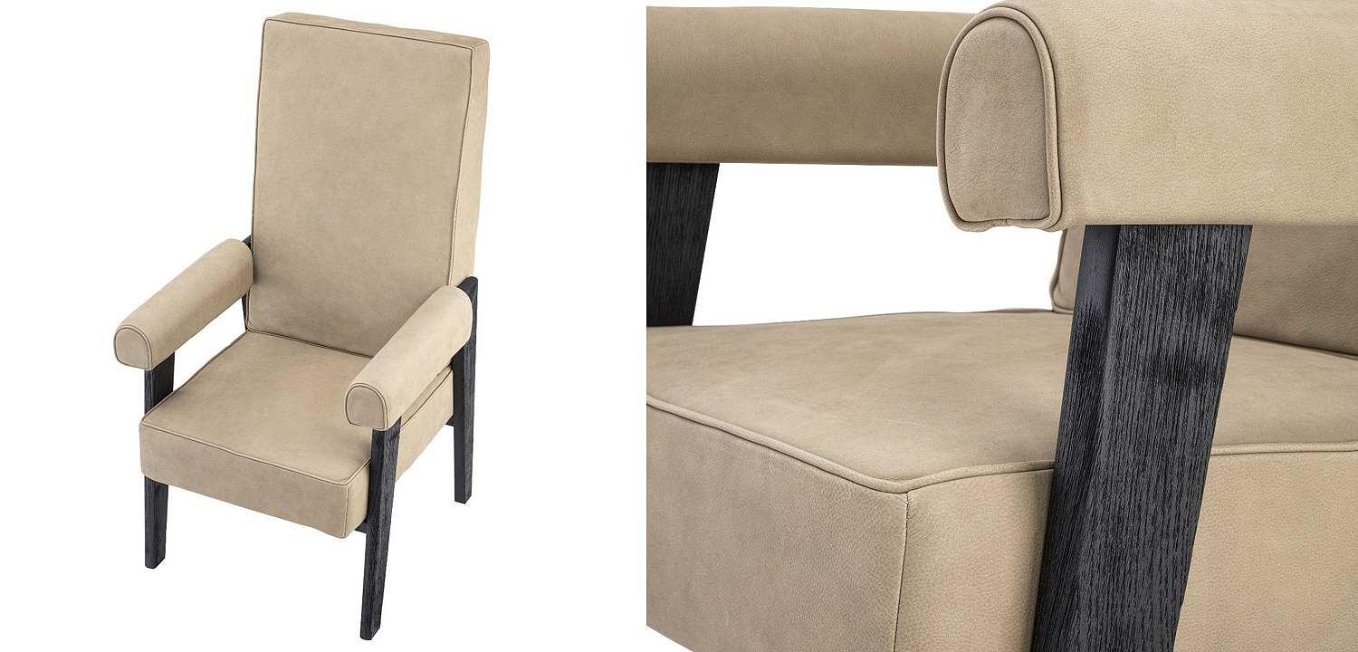 Кресло Eichholtz Chair Milo High Кресло Eichholtz Chair Milo High - Loft-Concept во Владивостоке