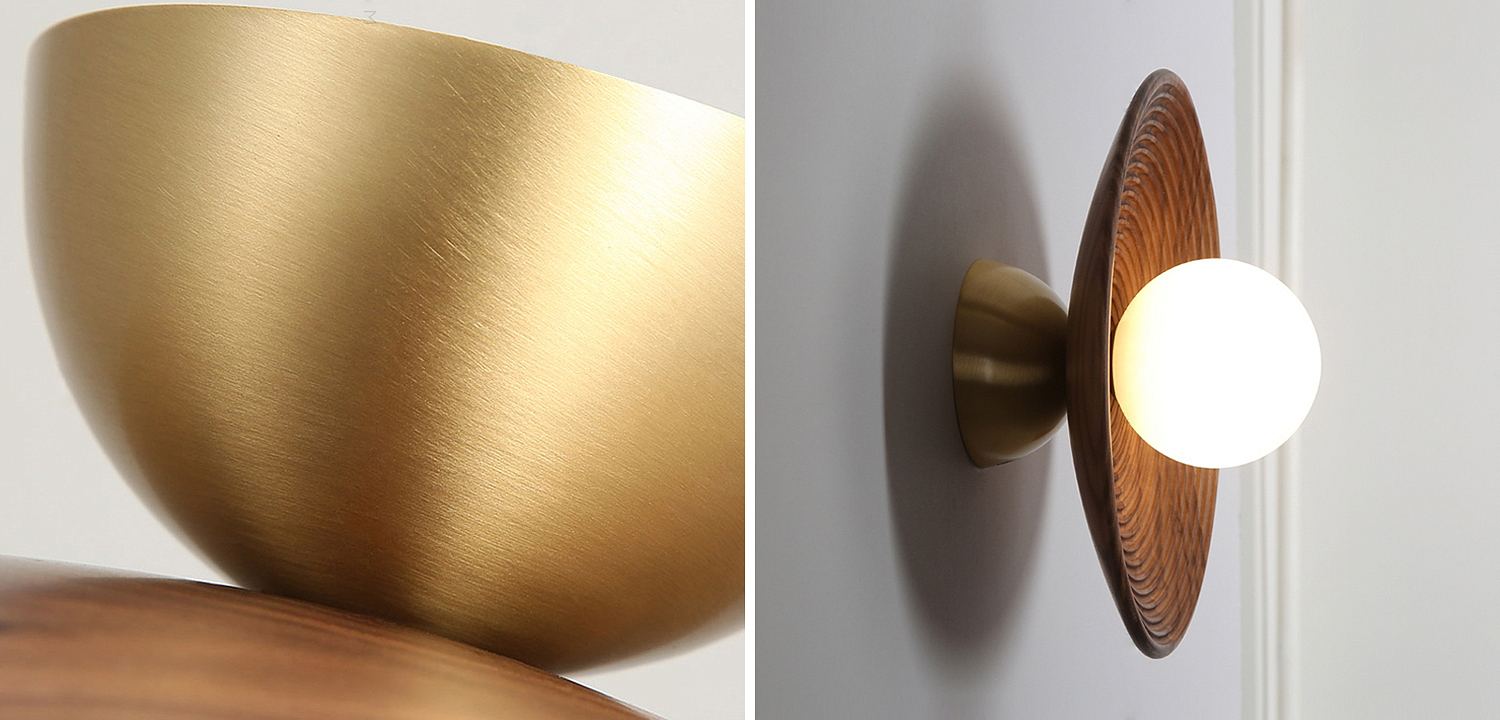 Бра Noya Wooden Wall Lamp Бра Noya Wooden Wall Lamp - Loft-Concept во Владивостоке