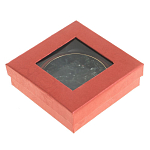 Зеркало карманное двухстороннее круглое из натурального камня Серафинит в подарочной упаковке Gold Stone Mirrors варинант исполнения - 4 | Loft Concept во Владивостоке