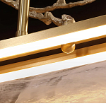 Люстра прямоугольная из фактурного стекла Chandelier Beam варинант исполнения - 9 | Loft Concept во Владивостоке