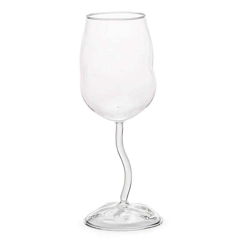 Бокал Seletti Wine Glass h.24 Прозрачное Стекло во Владивостоке | Loft Concept 