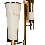 Торшер на три лампы с расцветкой под мрамор на матовом металлическом основании Elegant Classic Light варинант исполнения - 2 | Loft Concept во Владивостоке