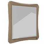 Зеркало квадратное c деревянной рамой из массива дуба Tasteful Furniture варинант исполнения - 1 | Loft Concept во Владивостоке