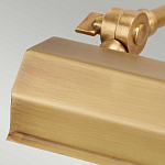 Светильник для картин с призматическим плафоном и двойными регулируемыми шарнирами Elstead Lighting варинант исполнения - 47 | Loft Concept во Владивостоке