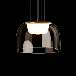 Подвесной светильник с куполообразным прозрачным стеклянным плафоном Grada Light варинант исполнения - 4 | Loft Concept во Владивостоке