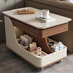 Журнальный столик передвижной с подъемной столешницей Table Trolley варинант исполнения - 1 | Loft Concept во Владивостоке