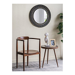 Зеркало круглое с текстурированным дизайном рамы Helios варинант исполнения - 5 | Loft Concept во Владивостоке