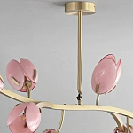 Дизайнерский Светильник Lilly Pink Tulip Lamp розовый плафон  варинант исполнения - 8 | Loft Concept во Владивостоке