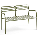 Скамья из алюминия Mack Metal Bench Green варинант исполнения - 1 | Loft Concept во Владивостоке