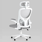 Кресло для компьютерного стола Easement Grey&White варинант исполнения - 5 | Loft Concept во Владивостоке