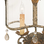 Бра настенное с цветочным мотивом Aged Luxury варинант исполнения - 1 | Loft Concept во Владивостоке