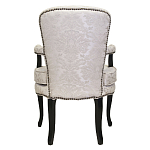 Кресло c растительным орнаментом Aubrey Classical Armchair beige jacquard варинант исполнения - 2 | Loft Concept во Владивостоке
