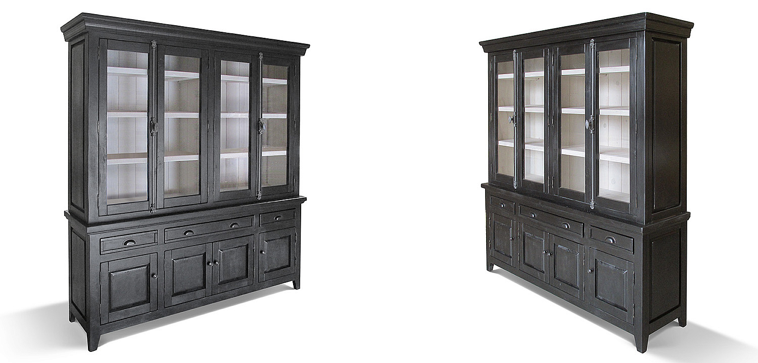 Шкаф Geronimo Provence HARMONIE Black Шкаф Geronimo Provence HARMONIE Black - Loft-Concept во Владивостоке