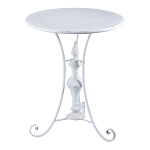 Столик белый кованный в прованском стиле Vaucluse варинант исполнения - 1 | Loft Concept во Владивостоке