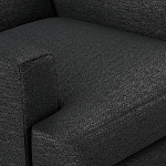 Мебельная ткань Шенилл черный цвет 138 см T4-35 варинант исполнения - 4 | Loft Concept во Владивостоке