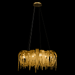 Люстра круглая подвесная с металлическими дугами и длинными цепочками 80 см Atlantis Chain варинант исполнения - 11 | Loft Concept во Владивостоке