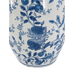 Ваза фарфоровая с узким горлышком и синими цветочными мотивами Independence варинант исполнения - 3 | Loft Concept во Владивостоке