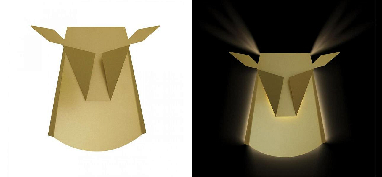 Бра Origami animals Deer Gold Бра Origami animals Deer Gold - Loft-Concept во Владивостоке