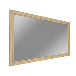 Зеркало прямоугольное с классической деревянной рамой Harper Line варинант исполнения - 2 | Loft Concept во Владивостоке