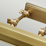 Светильник для картин с призматическим плафоном и двойными регулируемыми шарнирами Elstead Lighting варинант исполнения - 7 | Loft Concept во Владивостоке