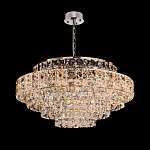 Люстра хрустальная в неоклассическом стиле на серебристом каркасе Majesty варинант исполнения - 5 | Loft Concept во Владивостоке