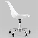 Офисный стул на металлическом основании EGGERY White варинант исполнения - 3 | Loft Concept во Владивостоке