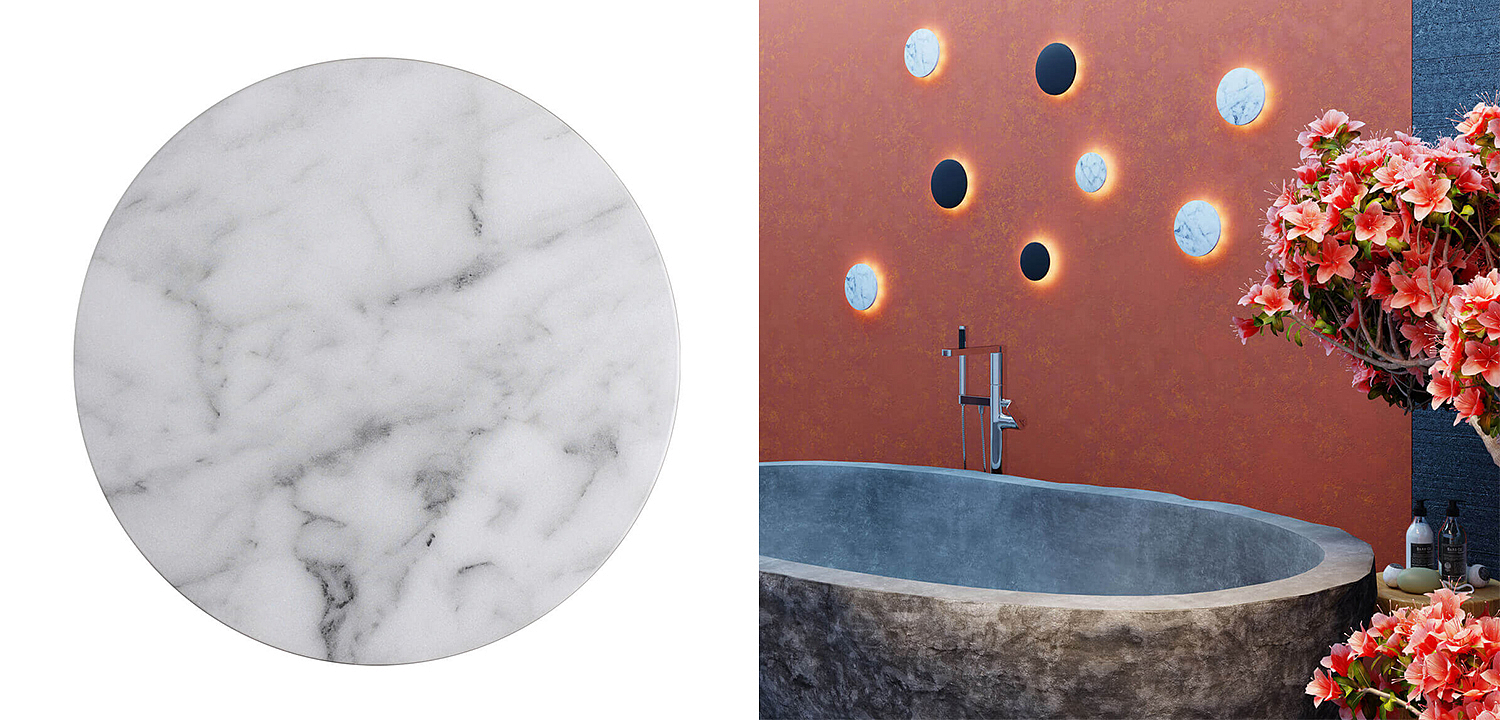 Бра Disco Piatto Marble Sconce - Loft-Concept во Владивостоке