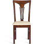 Стул деревянный с узором ручной работы Espresso варинант исполнения - 7 | Loft Concept во Владивостоке