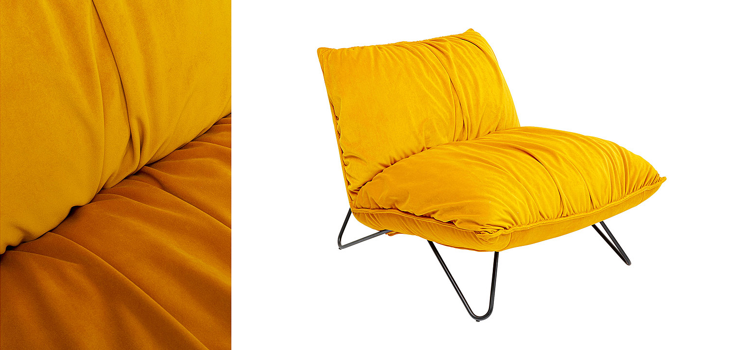 Кресло Velvet Turmeric Кресло Velvet Turmeric - Loft-Concept во Владивостоке
