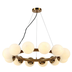 Люстра Perforated Glass Bubbles bronze D77