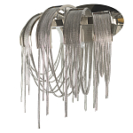 Бра с металиическими цепочками и дугообразными элементами Atlantis Chain варинант исполнения - 3 | Loft Concept во Владивостоке