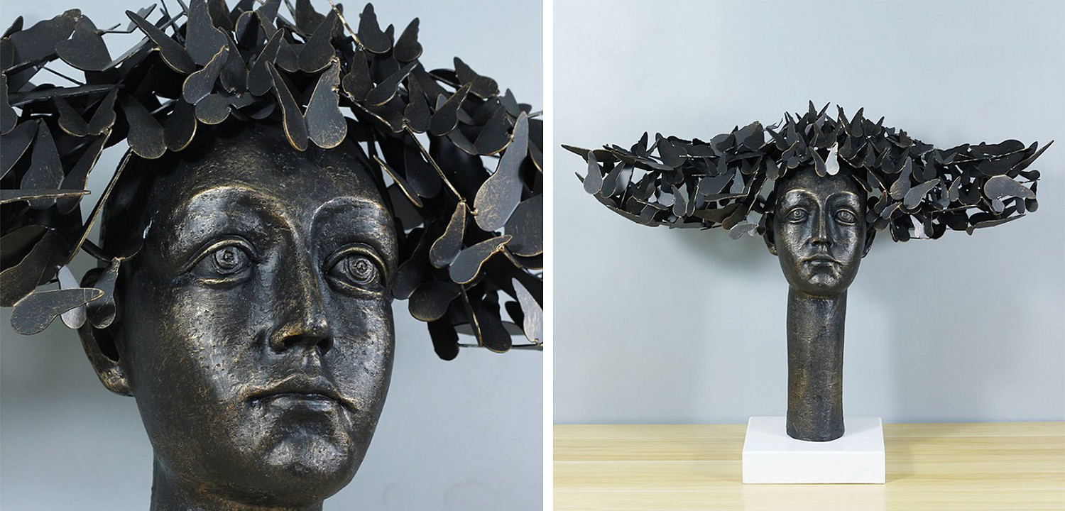 Статуэтка Butterflies on the Head Статуэтка Butterflies on the Head - Loft-Concept во Владивостоке