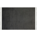 Ковер из полиэстера Black and white continent варинант исполнения - 1 | Loft Concept во Владивостоке