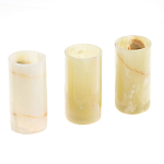 Ваза настольная цилиндрической формы из оникса Stone Vase варинант исполнения - 2 | Loft Concept во Владивостоке