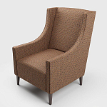 Мебельная ткань Шенилл терракотовый цвет 142 см T4-58 варинант исполнения - 5 | Loft Concept во Владивостоке