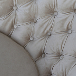 Кресло вращающееся велюровое кремовое Rotation варинант исполнения - 2 | Loft Concept во Владивостоке