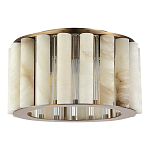 Потолочный светильник из стекла и премиального алебастра Ravishment варинант исполнения - 2 | Loft Concept во Владивостоке