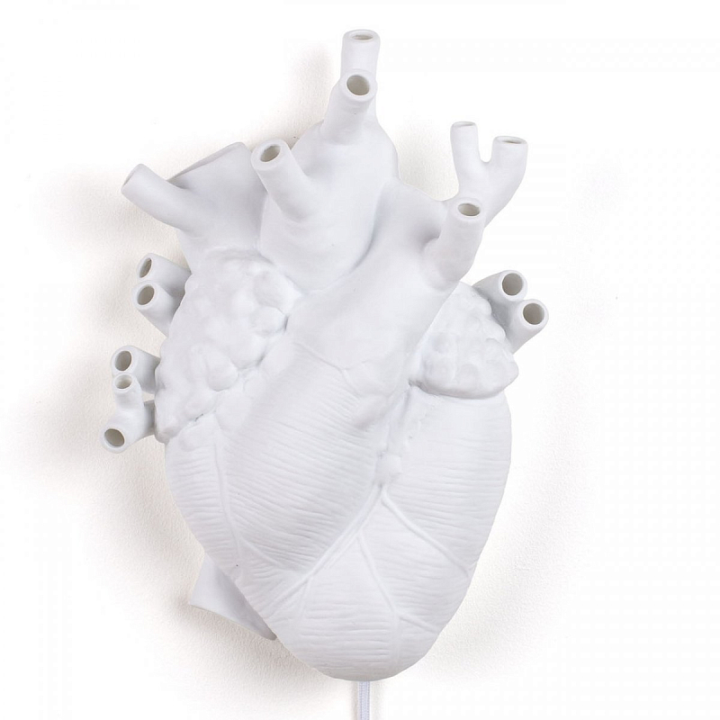Бра Seletti Heart Lamp Белый Бра Seletti Heart Lamp Белый во Владивостоке | Loft Concept