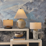 Настольная лампа с шарообразным фактурным корпусом Shadows варинант исполнения - 5 | Loft Concept во Владивостоке